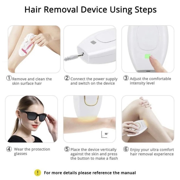 IPL Laser Hair Removal Epilator Device Permanent Body Machine Face Leg - Picture 10 of 13